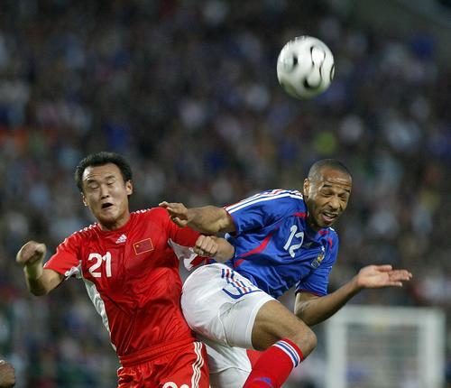 中国vs法国足球