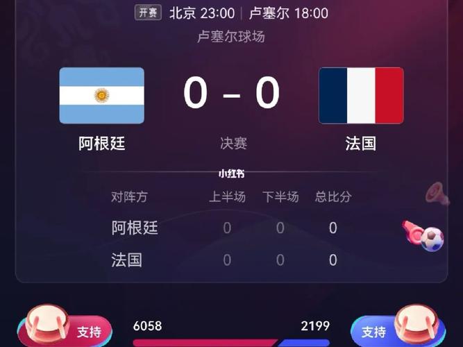 法国和阿根廷90分钟比分
