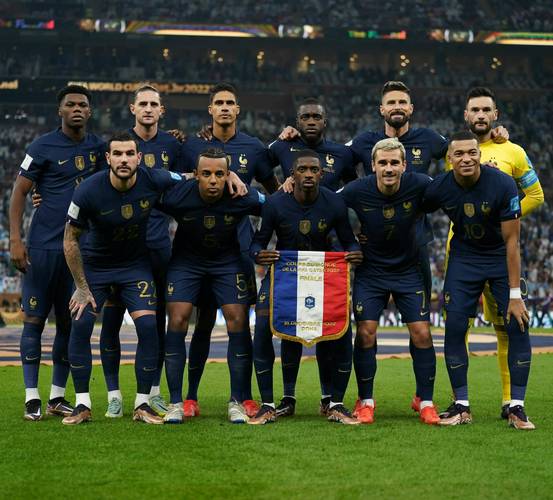 法国足球队世界排名多少