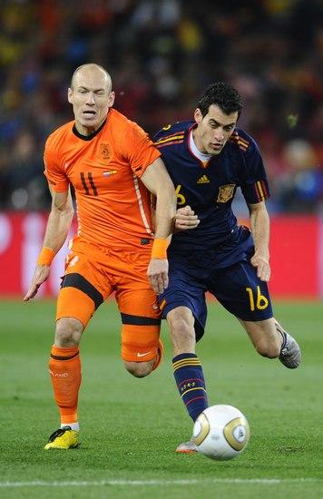 西班牙vs荷兰2010