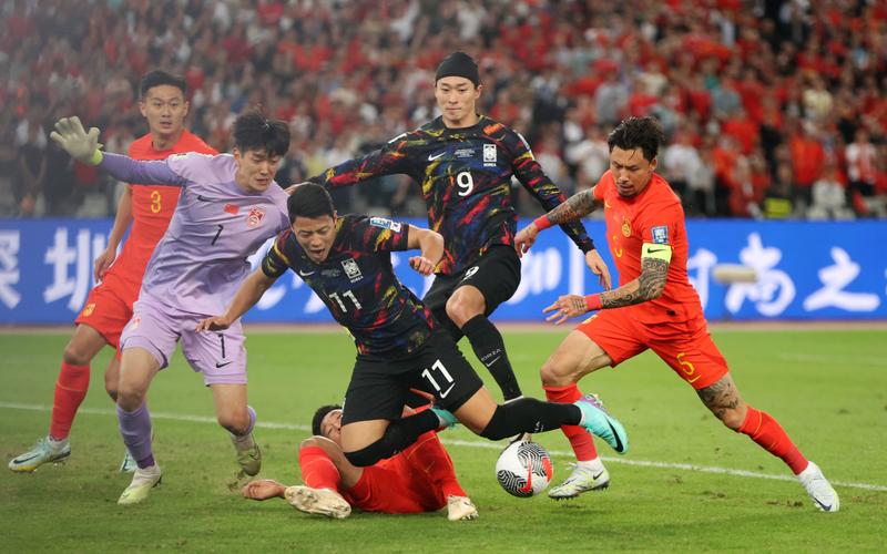 足球中国对韩