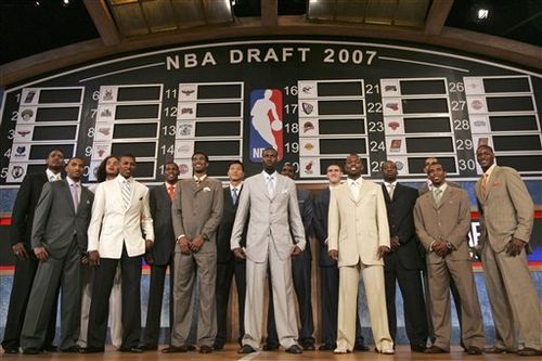 2007年NBA选秀大会录像回放