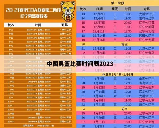 2023男篮世预赛赛程第二阶段时间