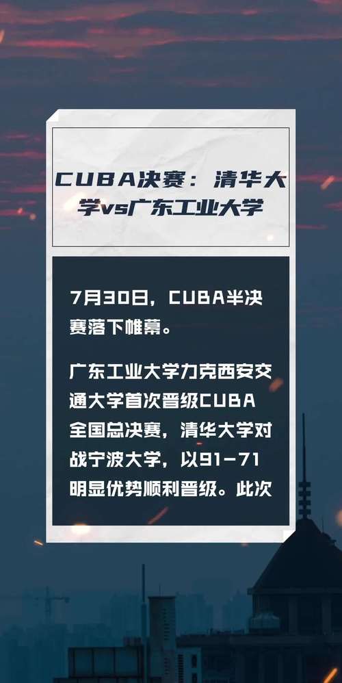 cuba广工vs清华大学