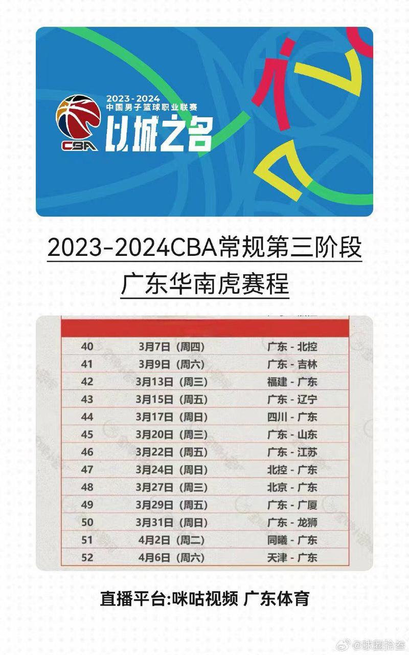 CBA最新排名及赛程2022的相关图片