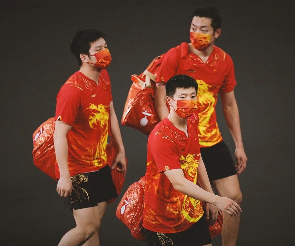 乒乓球男团决赛中国VS德国的相关图片