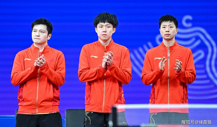 直播:男子乒乓球团体决赛的相关图片